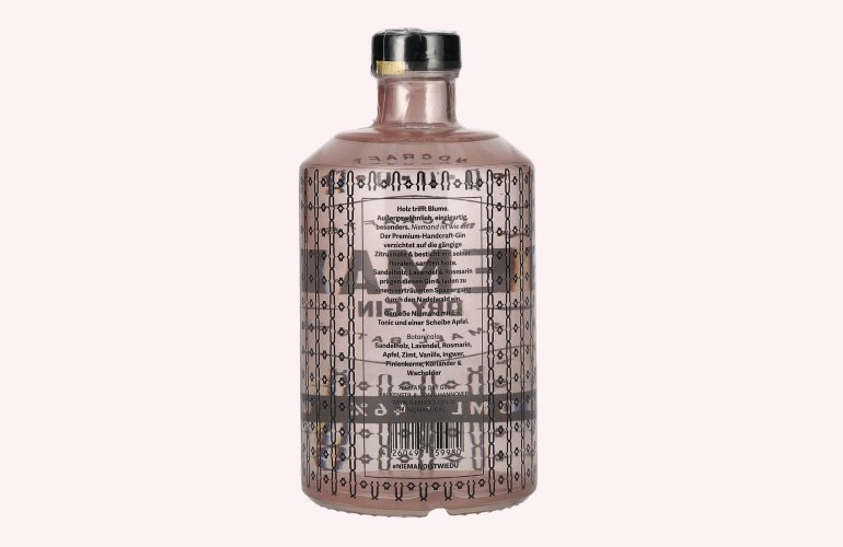 Niemand Dry Gin Small Batch 46% Vol. 0,5l