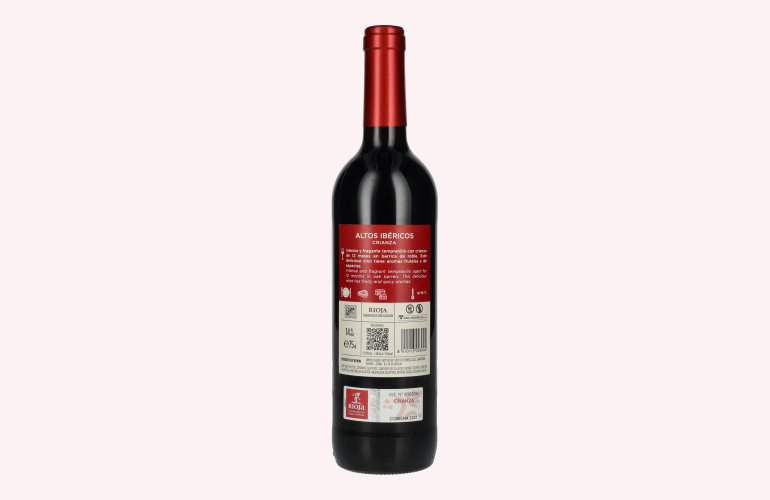 Miguel Torres Altos Ibéricos Rioja Crianza 2021 14% Vol. 0,75l