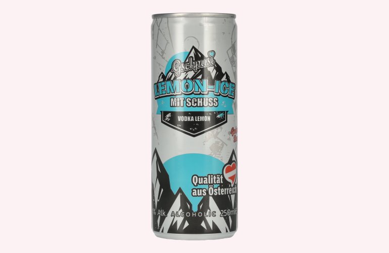 Gschpusi Lemon-Ice mit Schuss 4% Vol. 0,25l Dose Pfand