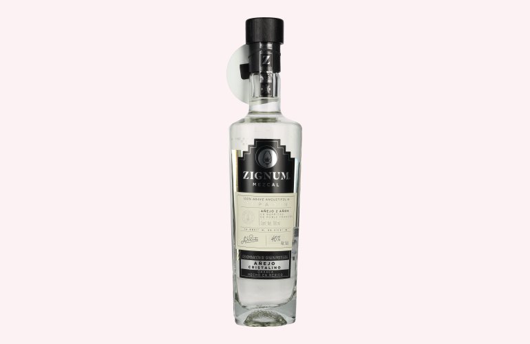 Zignum Mezcal Añejo Cristalino 100% Agave Angustifolia DOP 40% Vol. 0,7l
