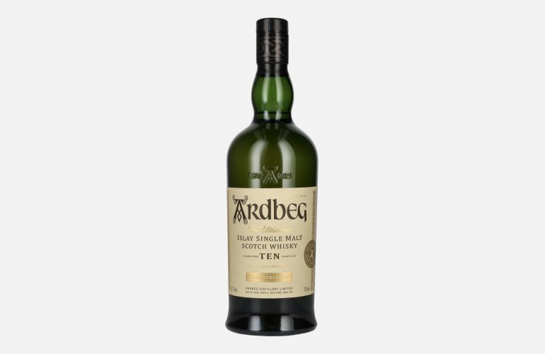Ardbeg TEN Years Old CASK STRENGTH Islay Single Malt 61,7% Vol. 0,7l