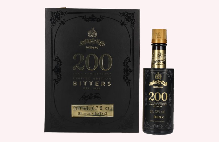 Angostura Bitters 200 Year Anniversary Limited Edition 48% Vol. 0,2l in Giftbox