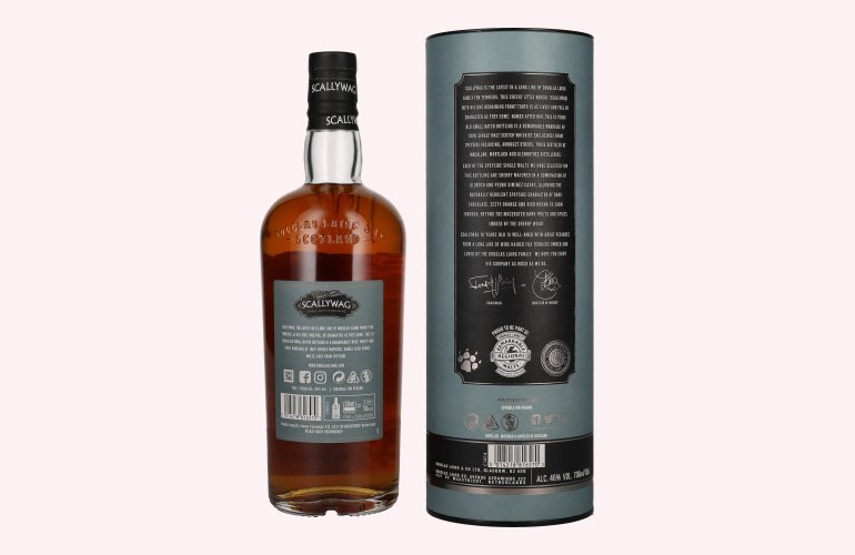 Douglas Laing SCALLYWAG 10 Years Old Speyside Blended Malt 46% Vol. 0,7l in Geschenkbox