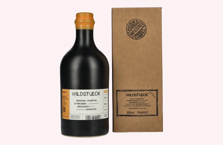 Wildstueck Gin x Wachauer Marille 24% Vol. 0,5l en boîte cadeau