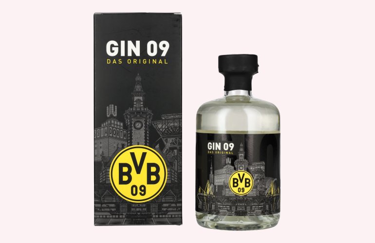 BVB Gin 09 Das Original 43% Vol. 0,5l in Geschenkbox