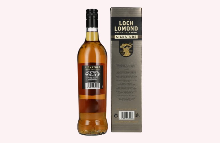 Loch Lomond SIGNATURE Blended Scotch Whisky 40% Vol. 0,7l en boîte cadeau