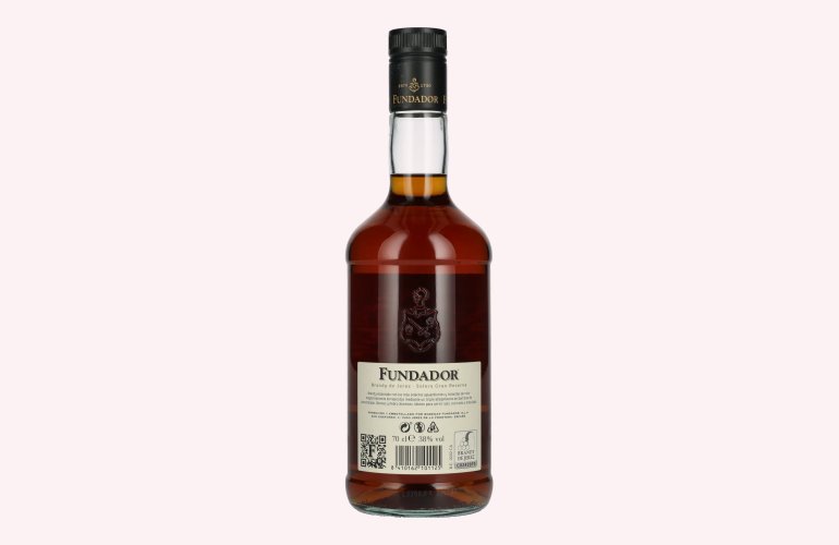Fundador Triple Madera Sherry Casks Brandy de Jerez 38% Vol. 0,7l