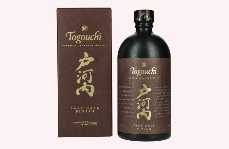 Togouchi Japanese Blended Whisky Sake Cask Finish 40% Vol. 0,7l in Geschenkbox