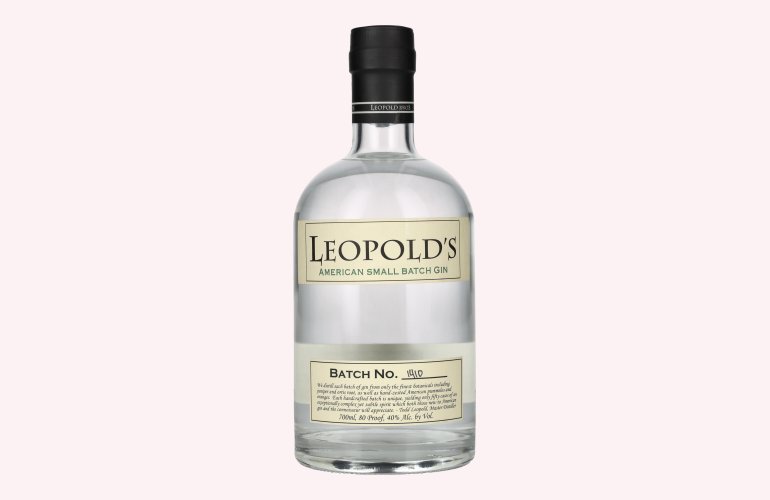 Leopold's Small Batch Gin 40% Vol. 0,7l