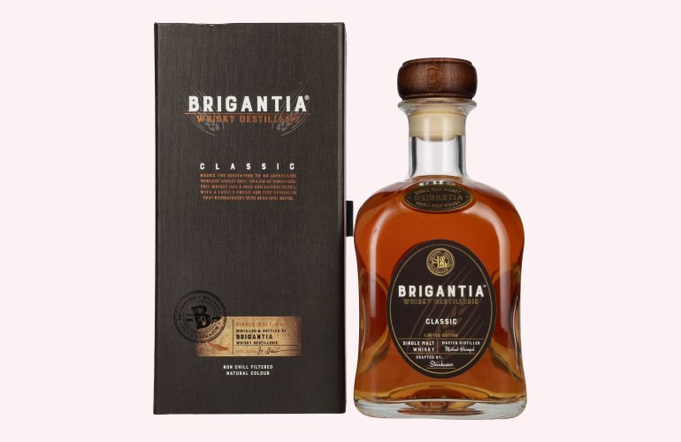 Steinhauser BRIGANTIA CLASSIC Single Malt Whisky Limited Edition 43% Vol. 0,7l in Giftbox