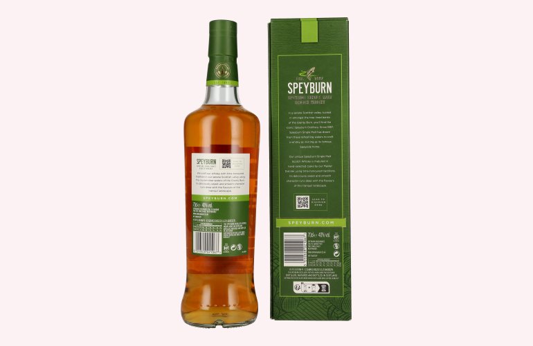 Speyburn 10 Years Old Speyside Single Malt Scotch Whisky 40% Vol. 0,7l in Giftbox