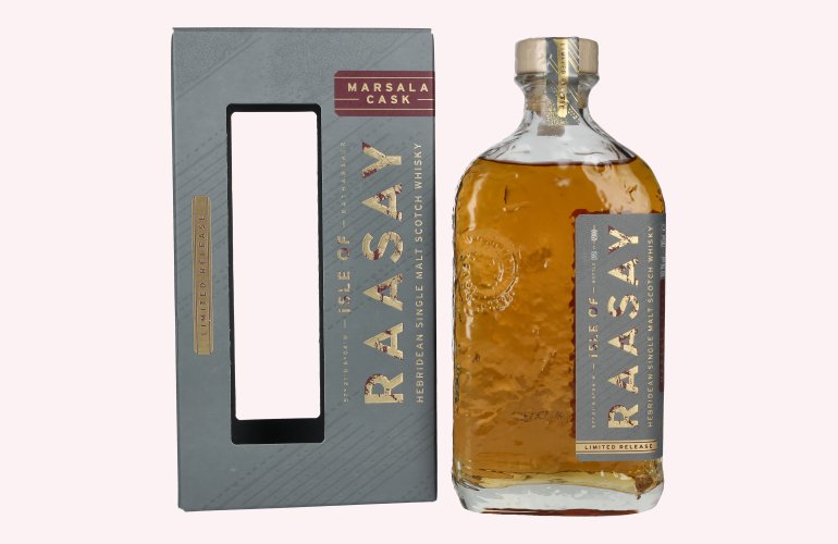 Isle of RAASAY Marsala Cask Single Malt Limited Release 50,7% Vol. 0,7l in geschenkverpakking