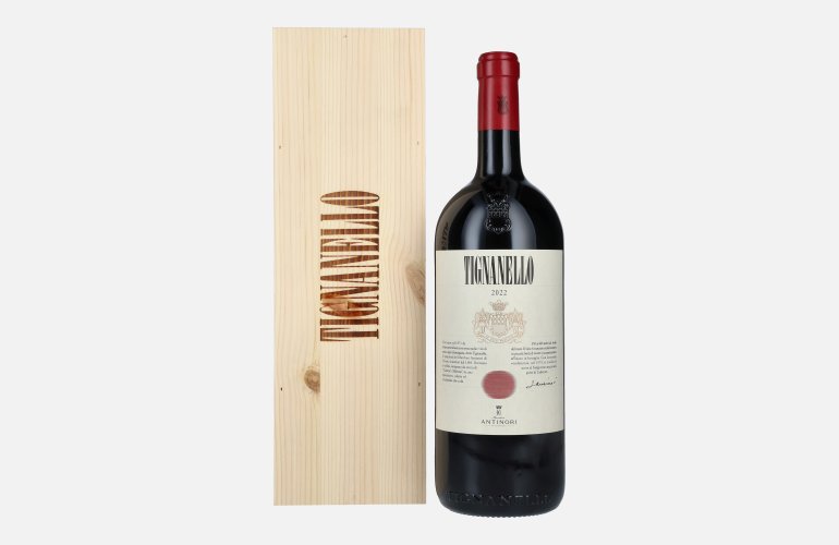 Marchesi Antinori Tignanello IGT 2022 14% Vol. 1,5l in Holzkiste