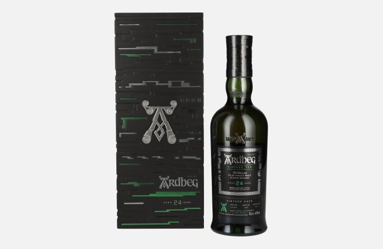 Ardbeg 24 Years Old The Ultimate Vintage Y2K 2000 47,8% Vol. 0,7l en boîte cadeau