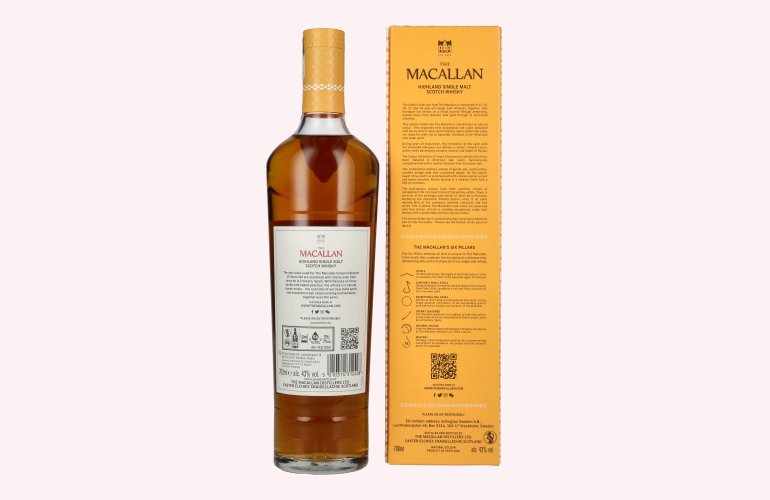 The Macallan 15 Years Old Colour Collection Highland Single Malt Scotch Whisky 43% Vol. 0,7l en boîte cadeau