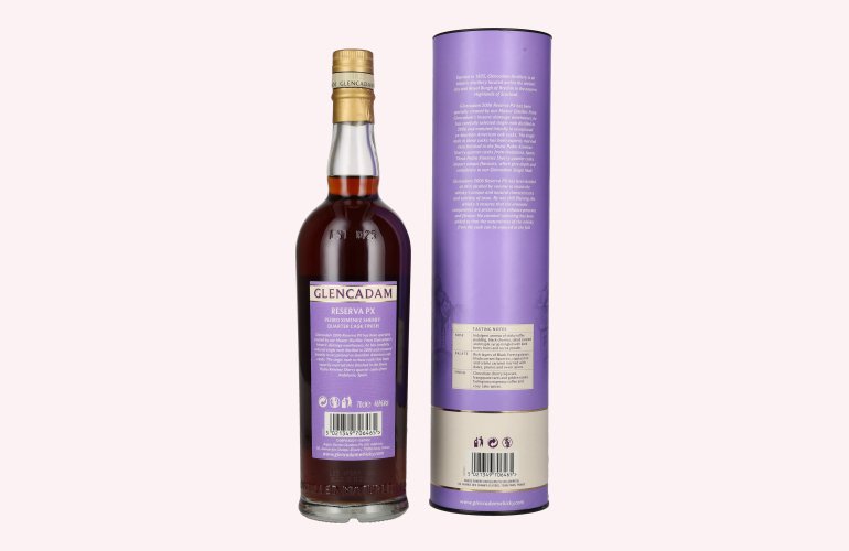 Glencadam 17 Years Old Reserva PX Sherry Quarter Cask Finish 46% Vol. 0,7l in Giftbox