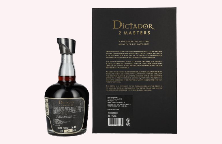 Dictador 2 MASTERS 1971/1974/1978/1980 Niepoort Port Pipe Finish 2021 48% Vol. 0,7l in Giftbox