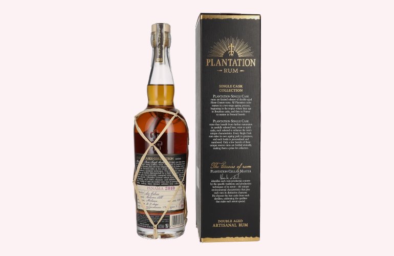 Plantation Rum PANAMA 2010 Single Cask Sherry Finish by delicando 2023 50,3% Vol. 0,7l in Giftbox