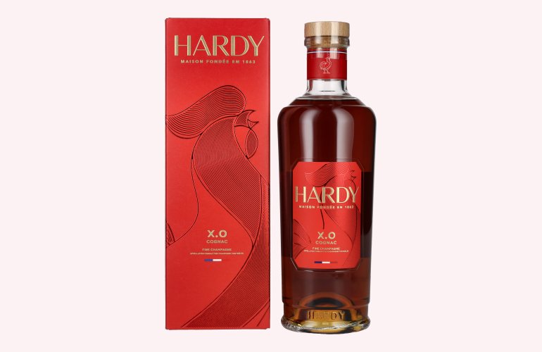 Hardy XO Fine Champagne Cognac 40% Vol. 0,7l in Geschenkbox