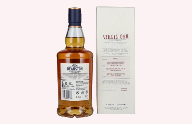 Deanston VIRGIN OAK Highland Single Malt 46,3% Vol. 0,7l in Geschenkbox