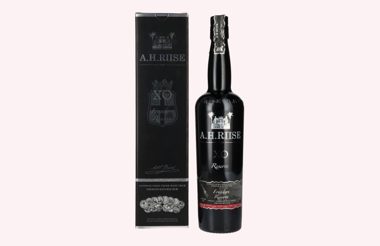 A.H. Riise X.O. FOUNDERS RESERVE Superior Spirit Drink #4 45,1% Vol. 0,7l in Geschenkbox