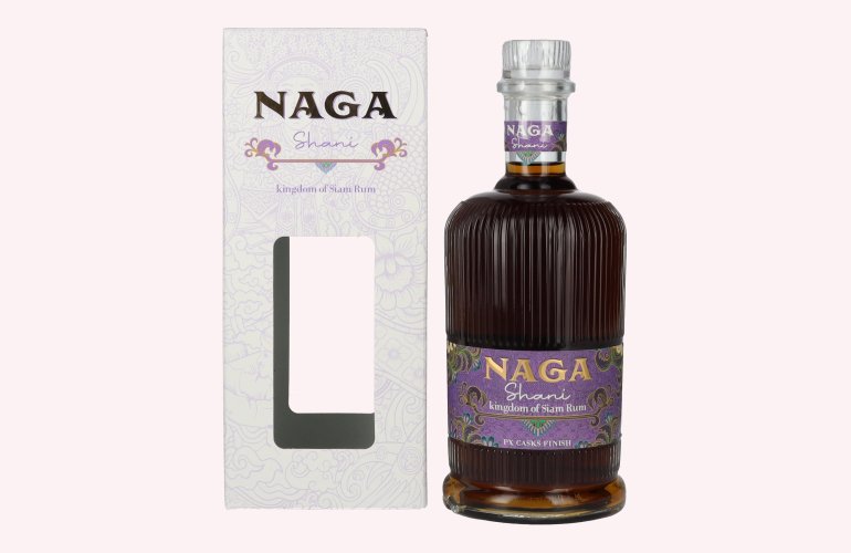 Naga Shani Thailand PX Casks Finish 46% Vol. 0,7l in geschenkverpakking