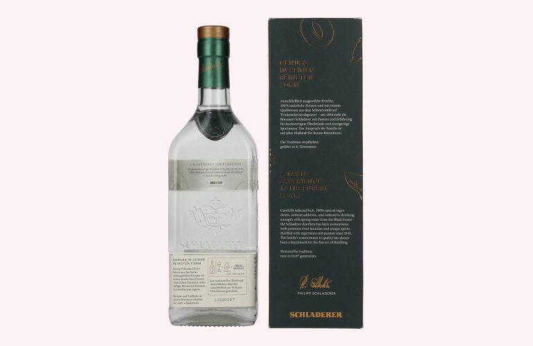 Schladerer Williams Birne 40% Vol. 0,7l in geschenkverpakking