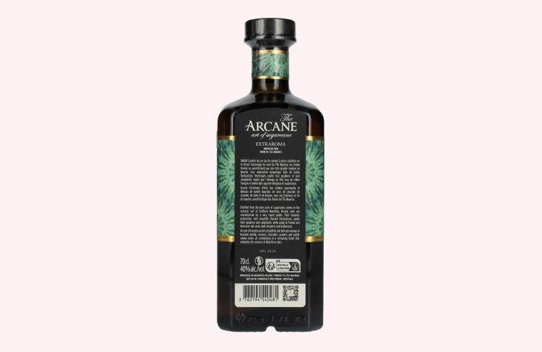 The Arcane EXTRAROMA Pure Cane Rum 40% Vol. 0,7l