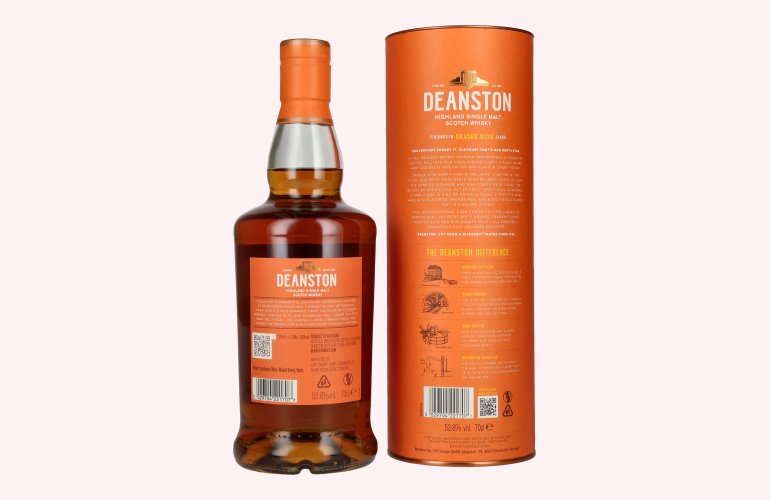 Deanston 17 Years Old Highland Single Malt Orange Wine Cask Finish 53,6% Vol. 0,7l in Geschenkbox