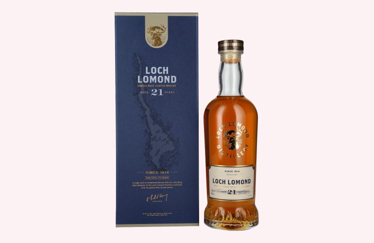 Loch Lomond 21 Years Old Single Malt 46% Vol. 0,7l in Geschenkbox