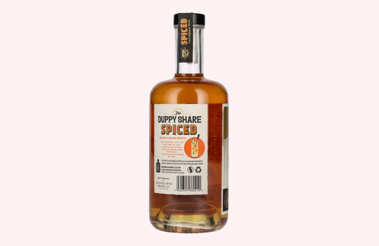 Duppy Share Spiced Caribbean Rum 37,5% Vol. 0,7l