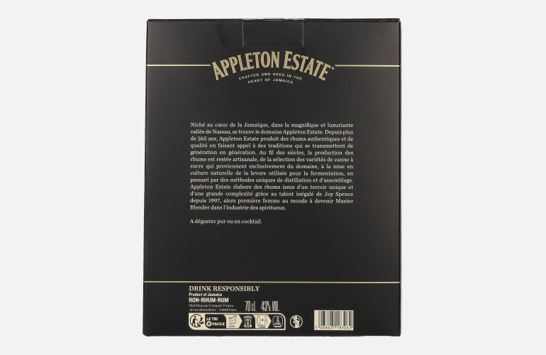 Appleton Estate 12 Years Old Rare Casks Jamaica Rum 43% Vol. 0,7l in Geschenkbox mit 2 Gläsern
