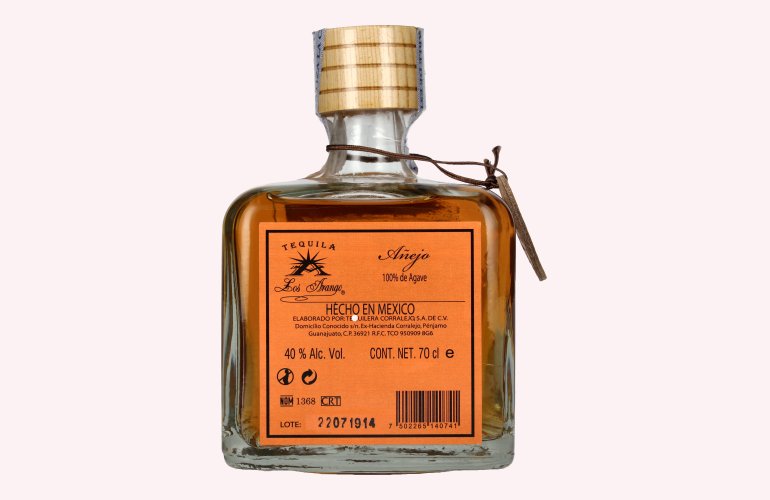Los Arango Tequila Añejo 100% de Agave 40% Vol. 0,7l