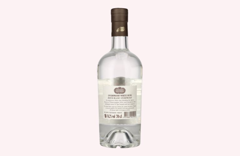 Compagnie des Indes COMPASS Dominican Republic Overproof White Rum 51,2% Vol. 0,7l