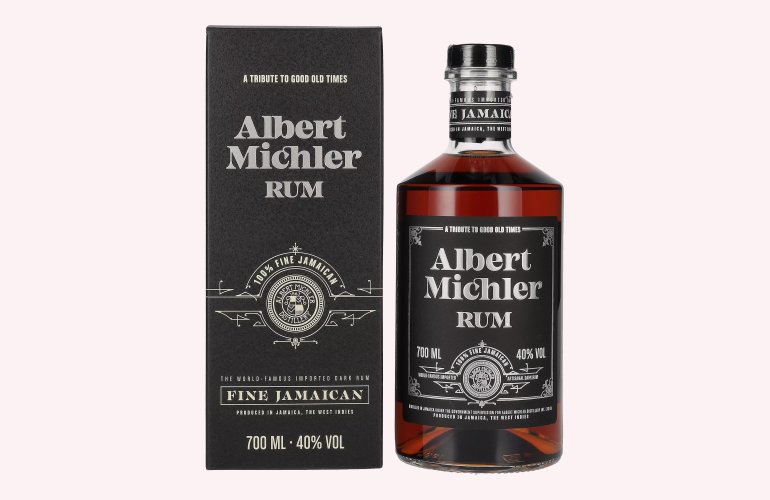 Albert Michler Jamaica Dark Rum 40% Vol. 0,7l en boîte cadeau