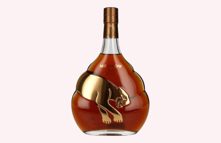 Meukow X.O. Cognac Gold FELINE Limited Edition 40% Vol. 0,7l