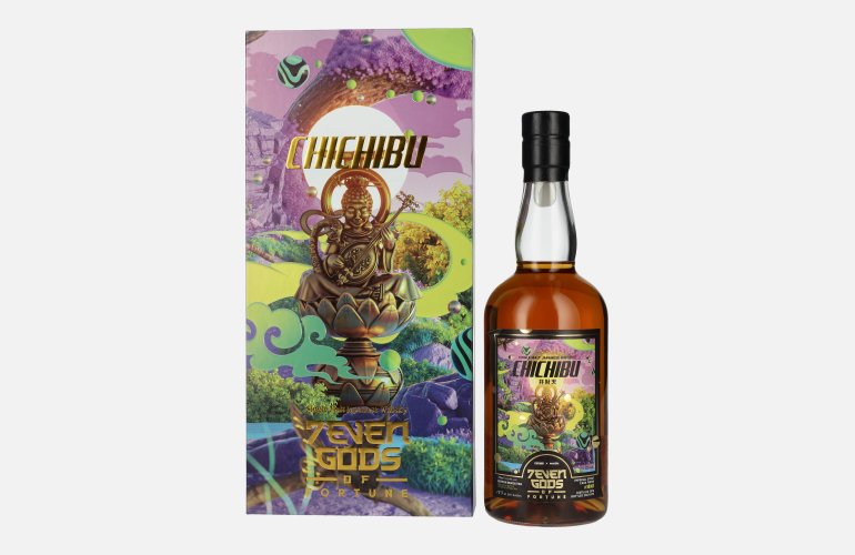 Chichibu 7EVEN Gods of Fortune Benzaiten Single Malt Japanese Whisky 2016 62,4% Vol. 0,7l in geschenkverpakking