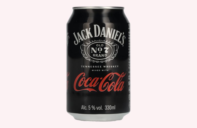 Jack Daniel's No. 7 Whiskey & Coca Cola 5% Vol. 0,33l Dose Pfand