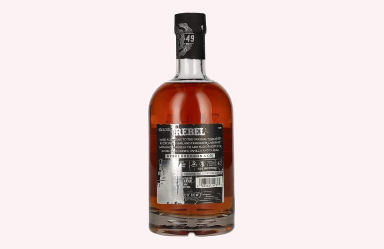 Rebel 100 Kentucky Straight Bourbon Cabernet Sauvignon Finish Whiskey 50% Vol. 0,7l