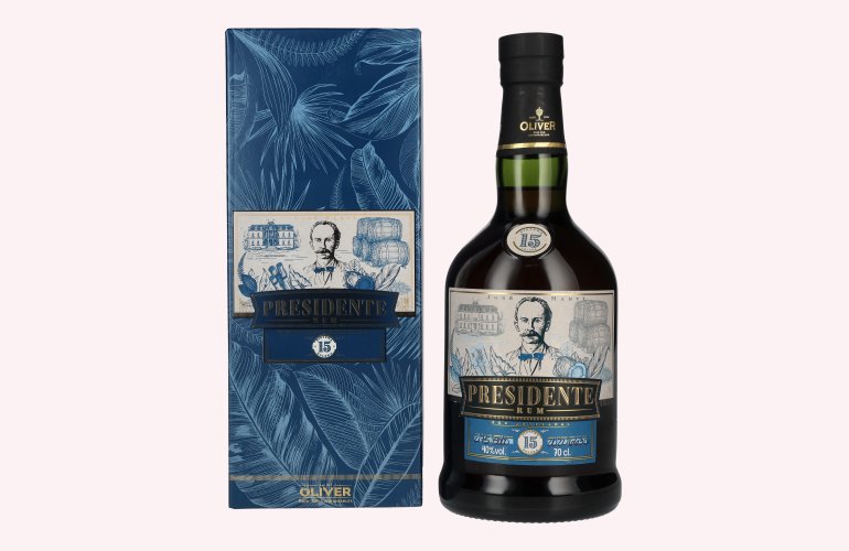 Presidente 15 Sistema Solera Rum 40% Vol. 0,7l in Giftbox
