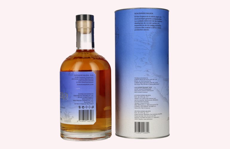 Ron Espero Balboa Selección Homenaje Premium Caribbean Rum 40% Vol. 0,7l in Geschenkbox
