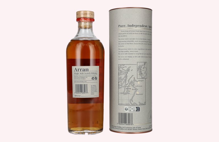 Arran 18 Years Old Single Malt 46% Vol. 0,7l en boîte cadeau
