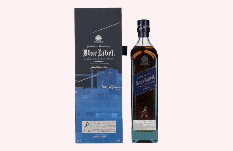 Johnnie Walker Blue Label City Edition Berlin Blended Scotch Whisky 40% Vol. 0,7l in Giftbox