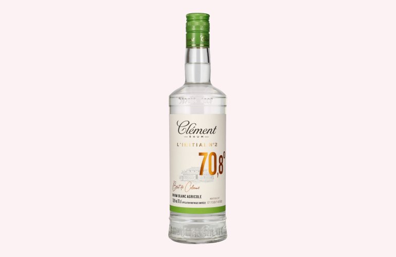 Clément Rhum L'Initial Agricole Blanc 70,8% Vol. 0,7l
