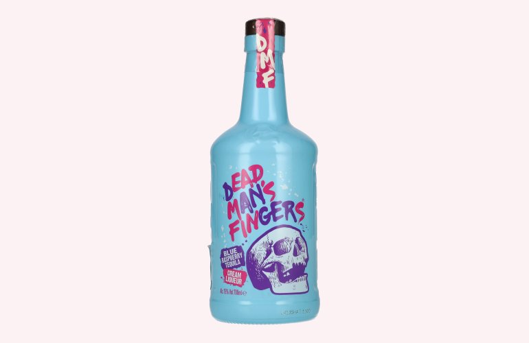 Dead Man's Fingers Blue Raspberry Tequila Cream Liqueur 15% Vol. 0,7l