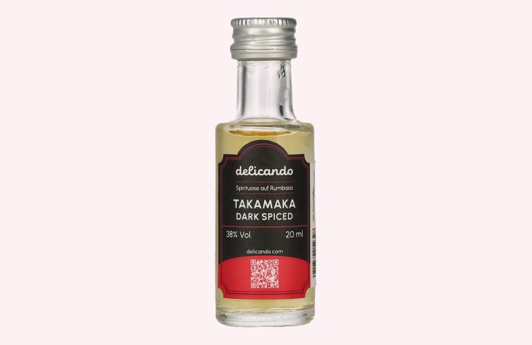 Takamaka DARK SPICED Spirit Drink 38% Vol. 0,02l