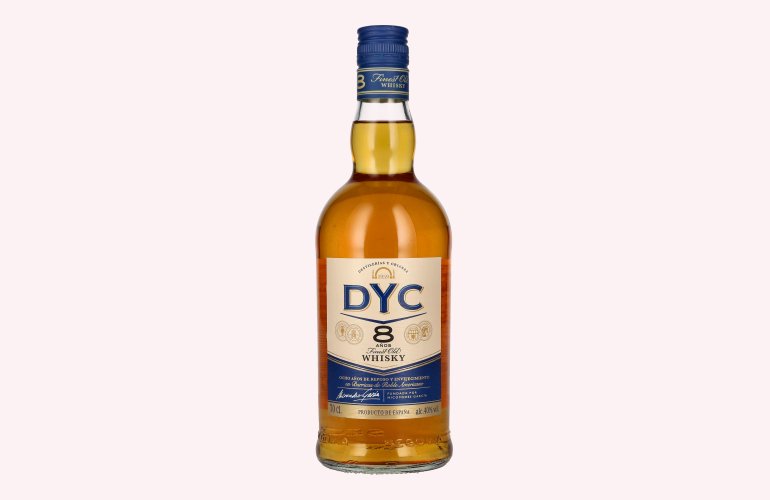 DYC Destilerias y Crianza 8 Años Finest Old Whisky 40% Vol. 0,7l