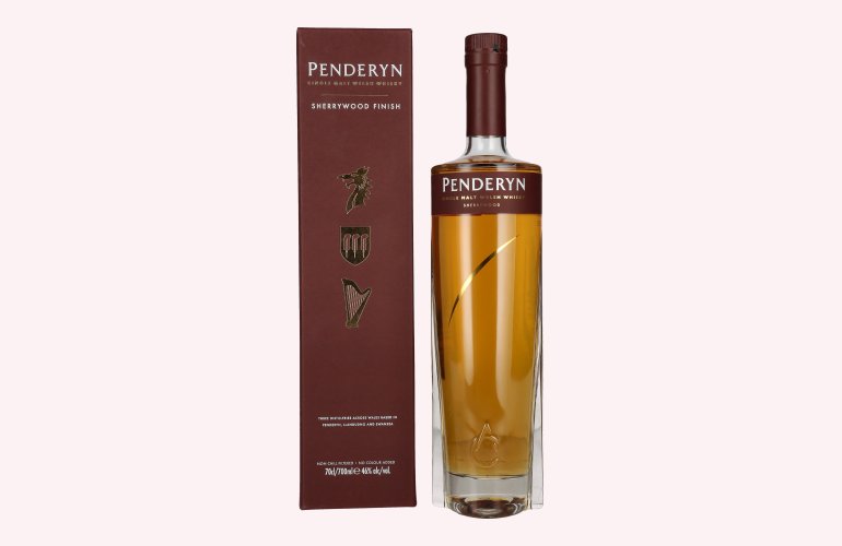 Penderyn SHERRYWOOD Single Malt Welsh Whisky 46% Vol. 0,7l in Geschenkbox