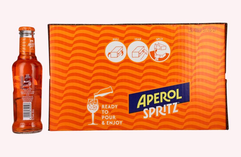 Aperol Spritz 9% Vol. 24x0,2l