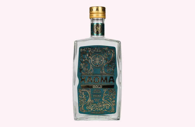 XAOMA Gold Unique Premium Vodka 40% Vol. 0,7l